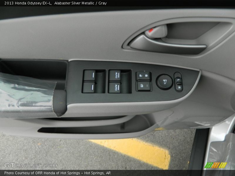 Alabaster Silver Metallic / Gray 2013 Honda Odyssey EX-L