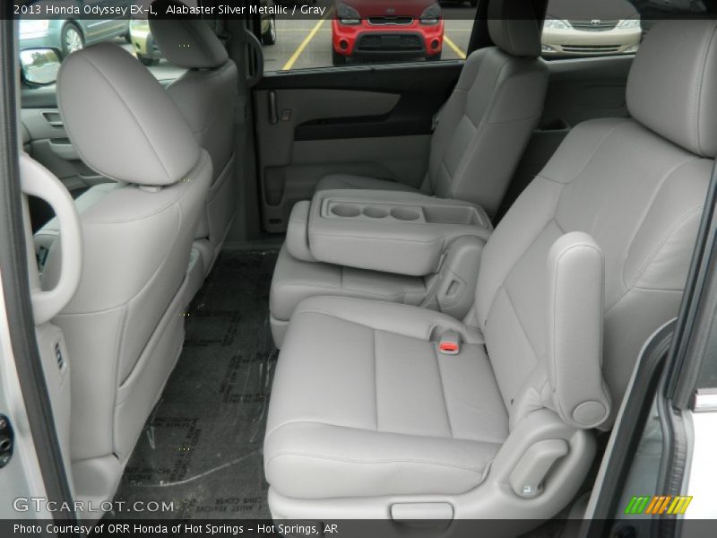  2013 Odyssey EX-L Gray Interior