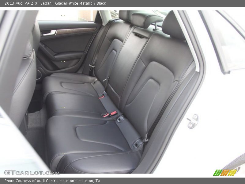 Glacier White Metallic / Black 2013 Audi A4 2.0T Sedan