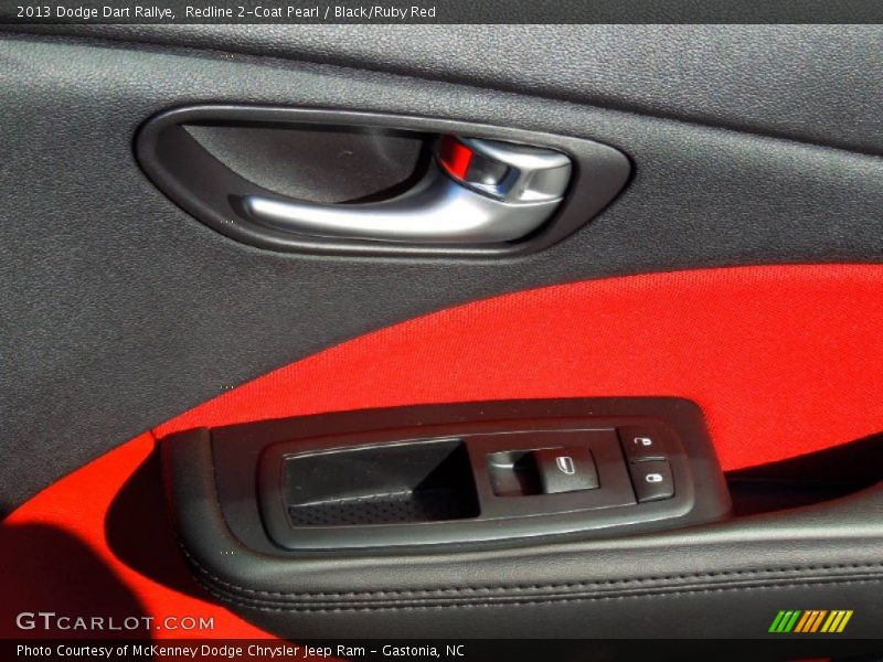 Redline 2-Coat Pearl / Black/Ruby Red 2013 Dodge Dart Rallye