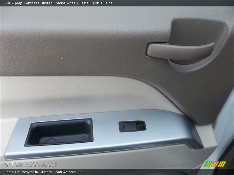 Stone White / Pastel Pebble Beige 2007 Jeep Compass Limited