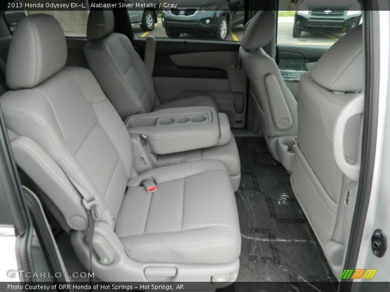 Alabaster Silver Metallic / Gray 2013 Honda Odyssey EX-L