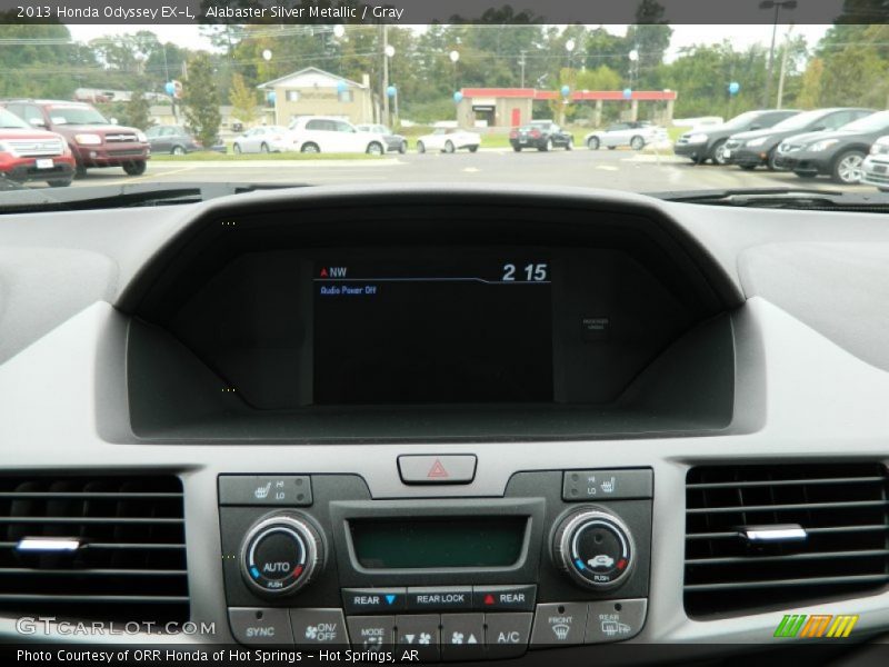 Alabaster Silver Metallic / Gray 2013 Honda Odyssey EX-L