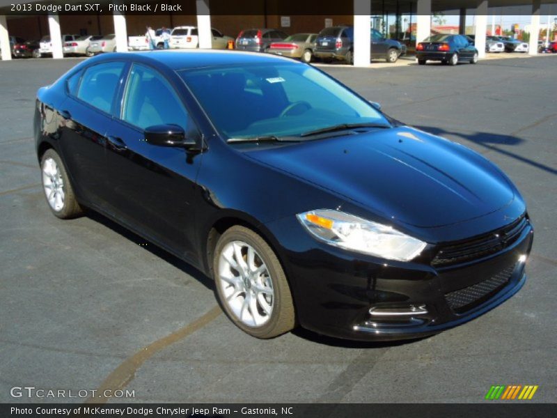 Pitch Black / Black 2013 Dodge Dart SXT
