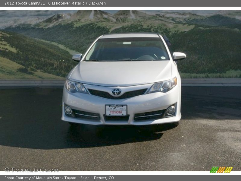 Classic Silver Metallic / Black/Ash 2012 Toyota Camry SE
