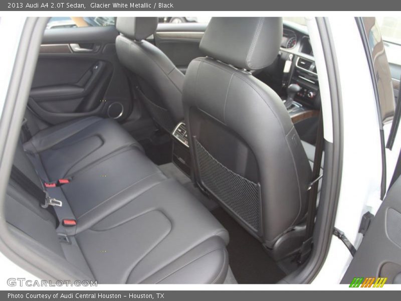 Glacier White Metallic / Black 2013 Audi A4 2.0T Sedan