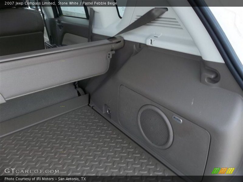 Stone White / Pastel Pebble Beige 2007 Jeep Compass Limited