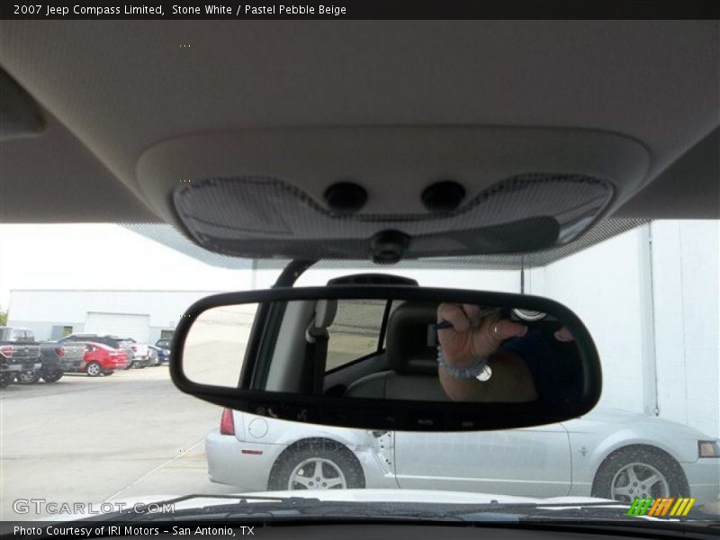 Stone White / Pastel Pebble Beige 2007 Jeep Compass Limited