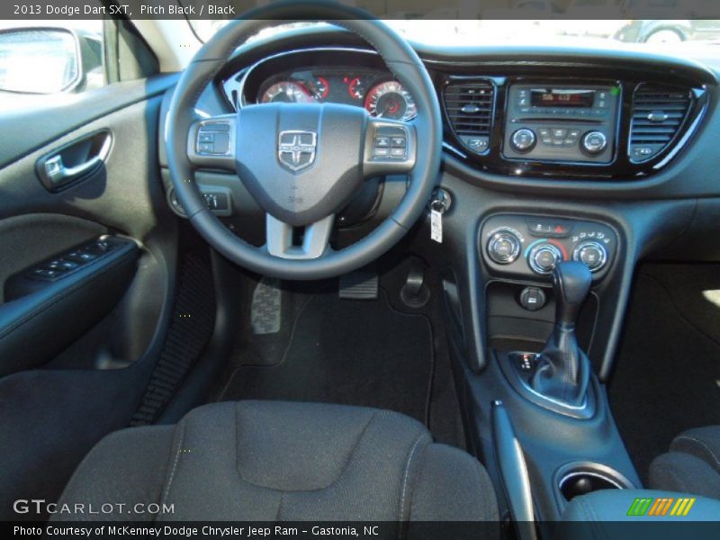 Pitch Black / Black 2013 Dodge Dart SXT