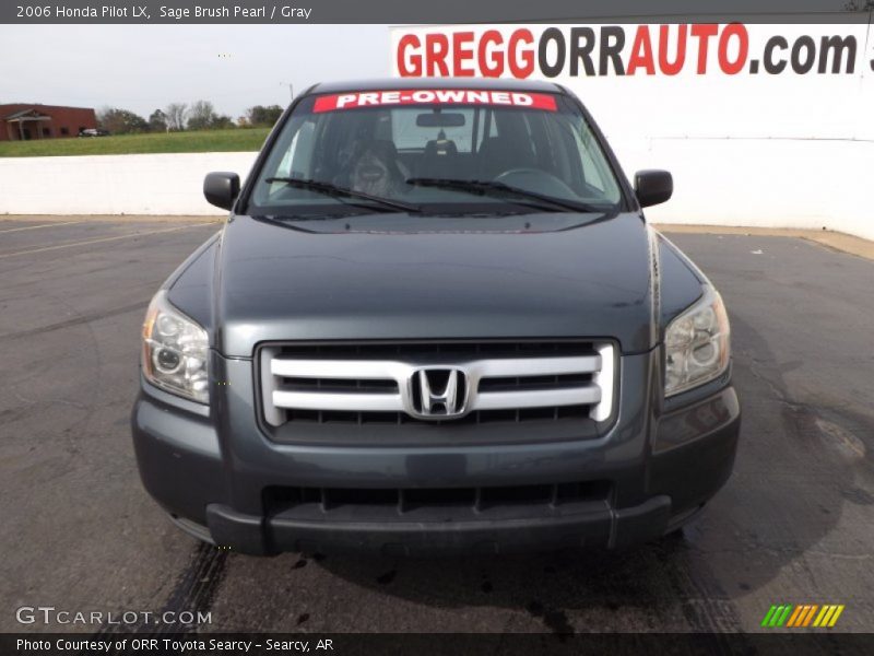 Sage Brush Pearl / Gray 2006 Honda Pilot LX