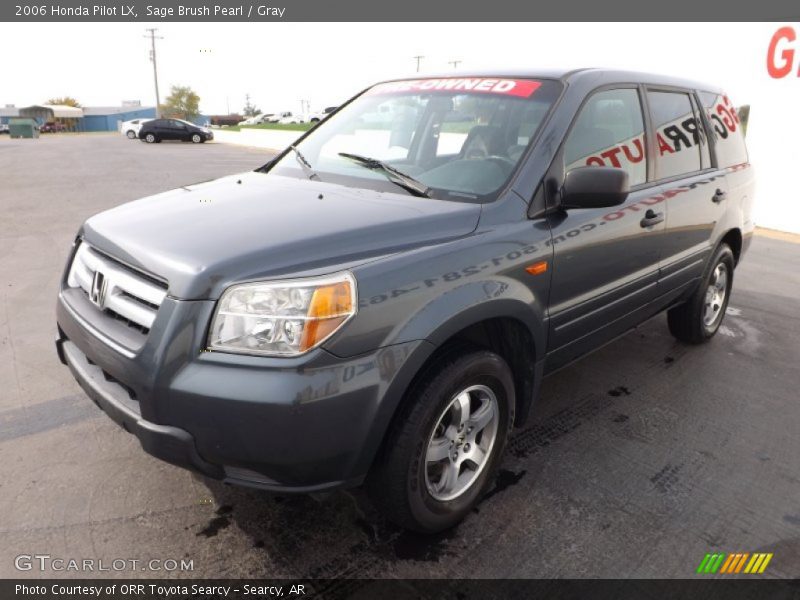 Sage Brush Pearl / Gray 2006 Honda Pilot LX