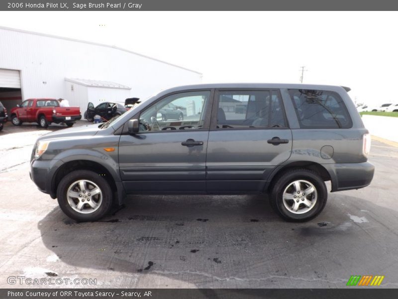 Sage Brush Pearl / Gray 2006 Honda Pilot LX