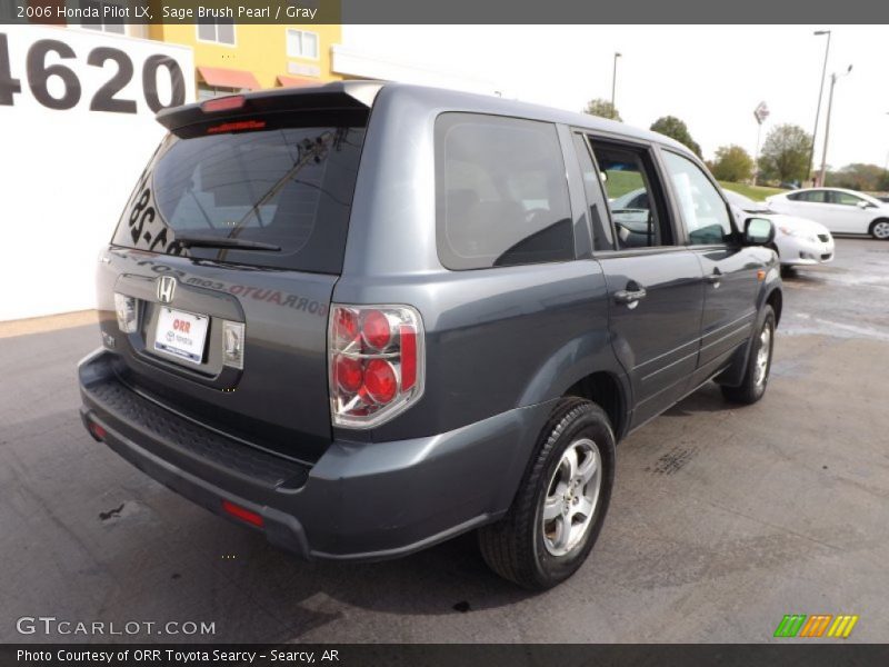 Sage Brush Pearl / Gray 2006 Honda Pilot LX