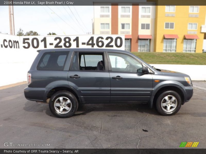 Sage Brush Pearl / Gray 2006 Honda Pilot LX