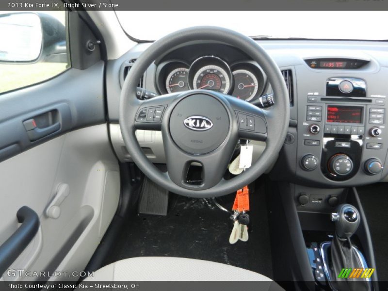 Bright Silver / Stone 2013 Kia Forte LX