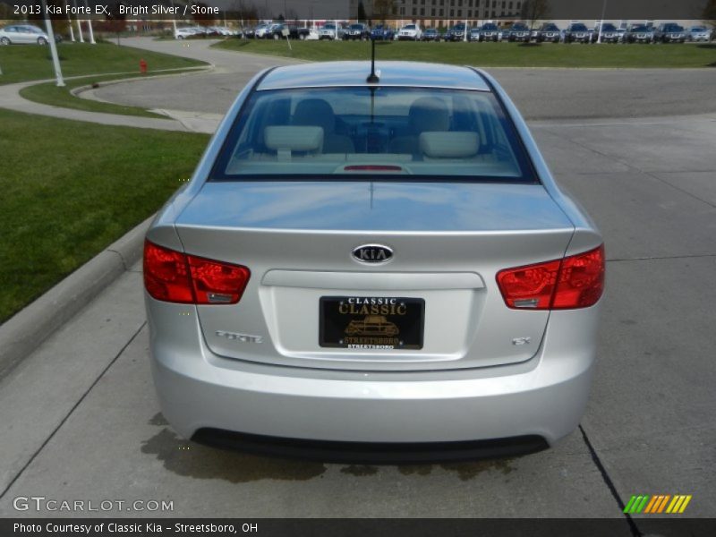 Bright Silver / Stone 2013 Kia Forte EX