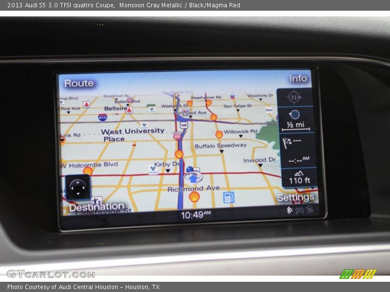 Navigation of 2013 S5 3.0 TFSI quattro Coupe