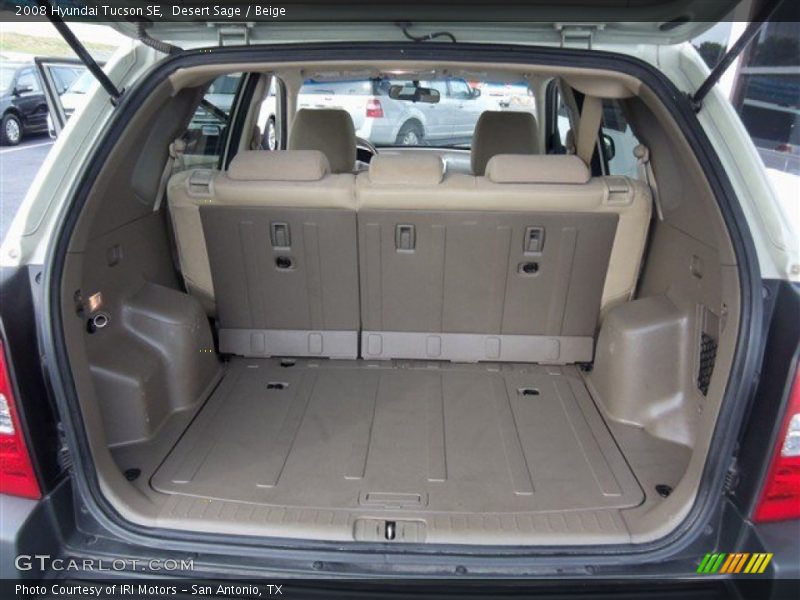 Desert Sage / Beige 2008 Hyundai Tucson SE