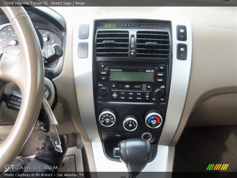 Desert Sage / Beige 2008 Hyundai Tucson SE