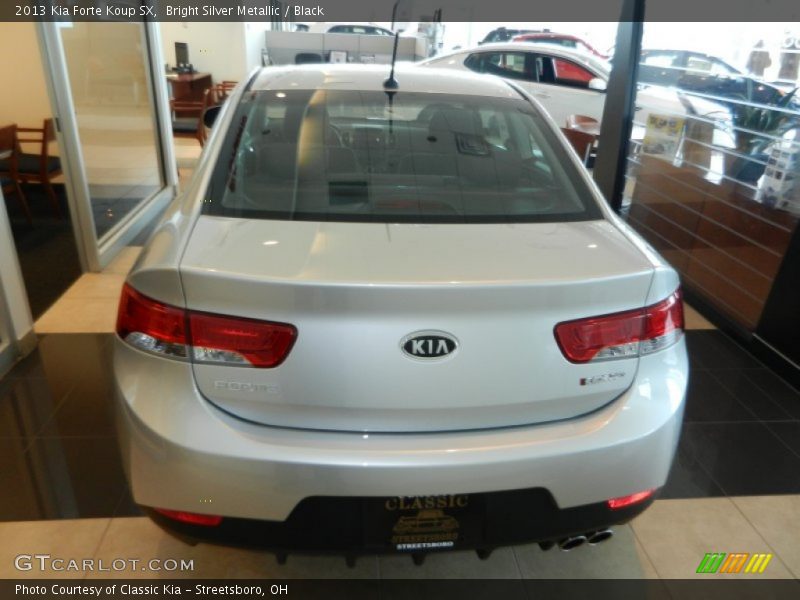 Bright Silver Metallic / Black 2013 Kia Forte Koup SX