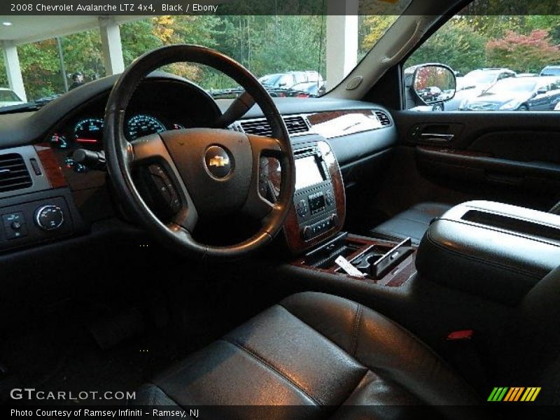 Black / Ebony 2008 Chevrolet Avalanche LTZ 4x4