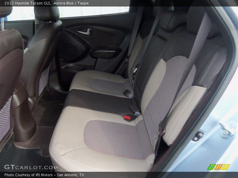 Aurora Blue / Taupe 2012 Hyundai Tucson GLS
