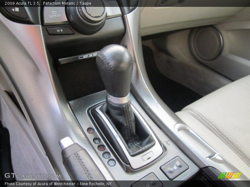 Palladium Metallic / Taupe 2009 Acura TL 3.5