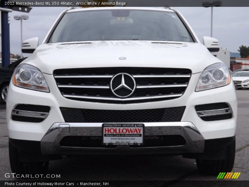 Arctic White / Almond Beige 2012 Mercedes-Benz ML 350 4Matic
