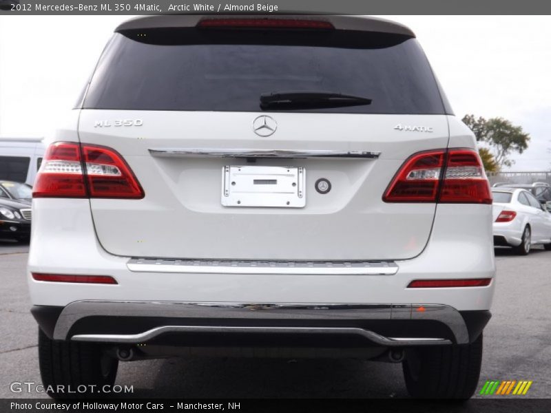 Arctic White / Almond Beige 2012 Mercedes-Benz ML 350 4Matic