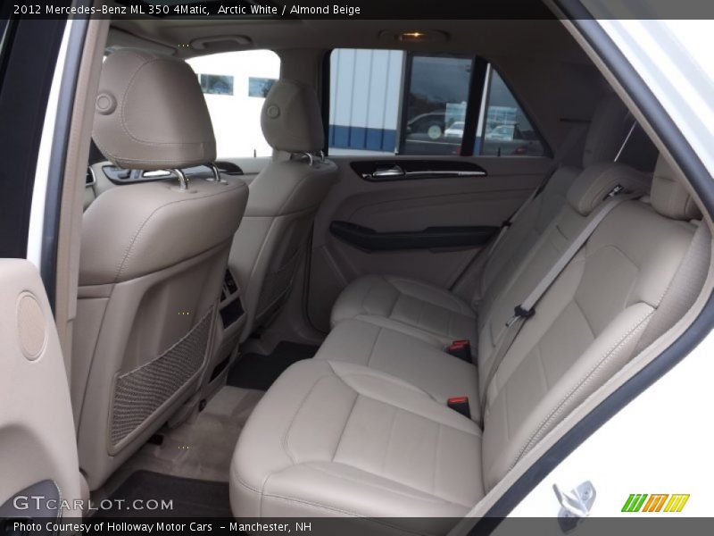 Arctic White / Almond Beige 2012 Mercedes-Benz ML 350 4Matic