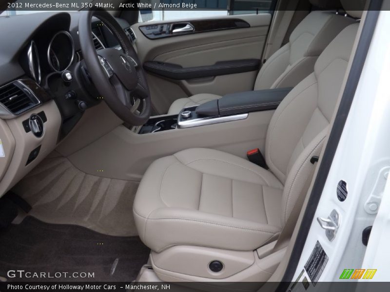 Arctic White / Almond Beige 2012 Mercedes-Benz ML 350 4Matic