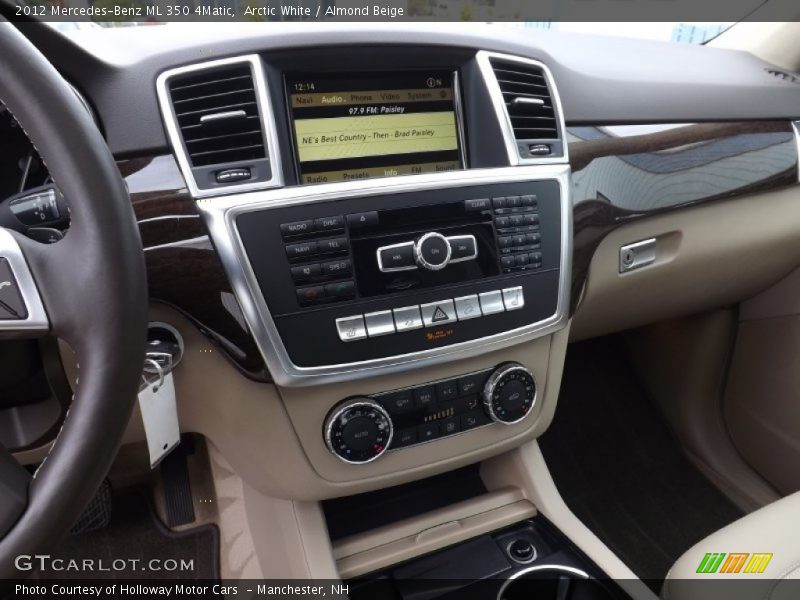 Arctic White / Almond Beige 2012 Mercedes-Benz ML 350 4Matic