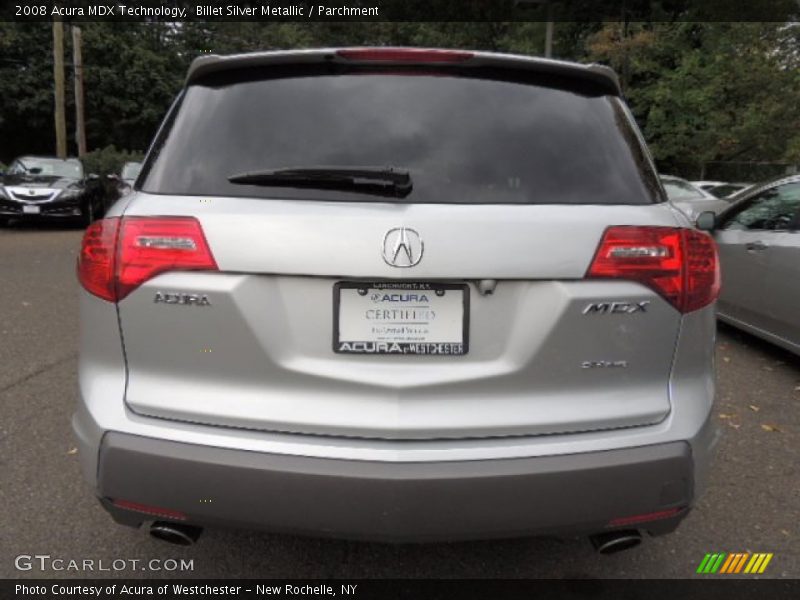 Billet Silver Metallic / Parchment 2008 Acura MDX Technology