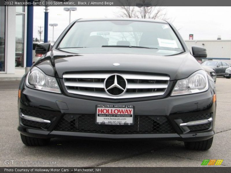 Black / Almond Beige 2012 Mercedes-Benz C 300 Sport 4Matic