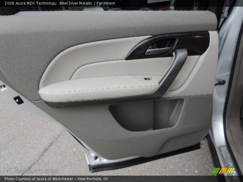 Billet Silver Metallic / Parchment 2008 Acura MDX Technology