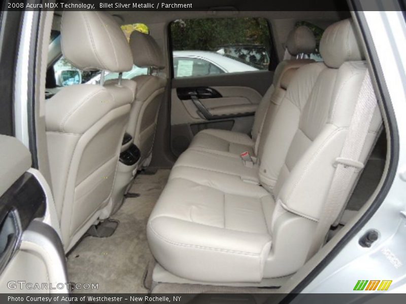 Billet Silver Metallic / Parchment 2008 Acura MDX Technology