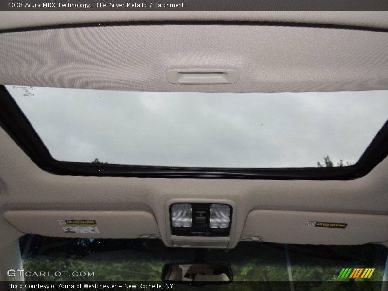 Billet Silver Metallic / Parchment 2008 Acura MDX Technology