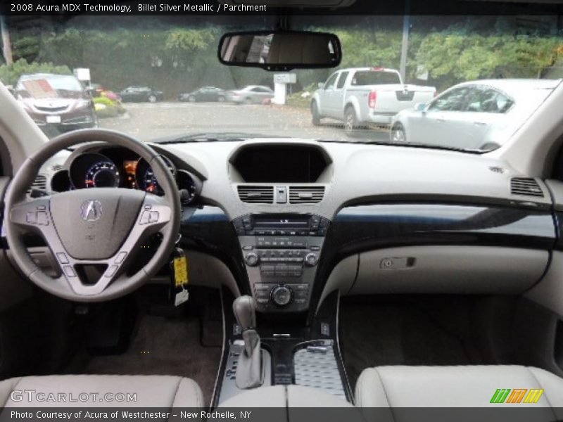 Billet Silver Metallic / Parchment 2008 Acura MDX Technology