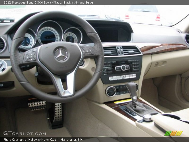 Black / Almond Beige 2012 Mercedes-Benz C 300 Sport 4Matic