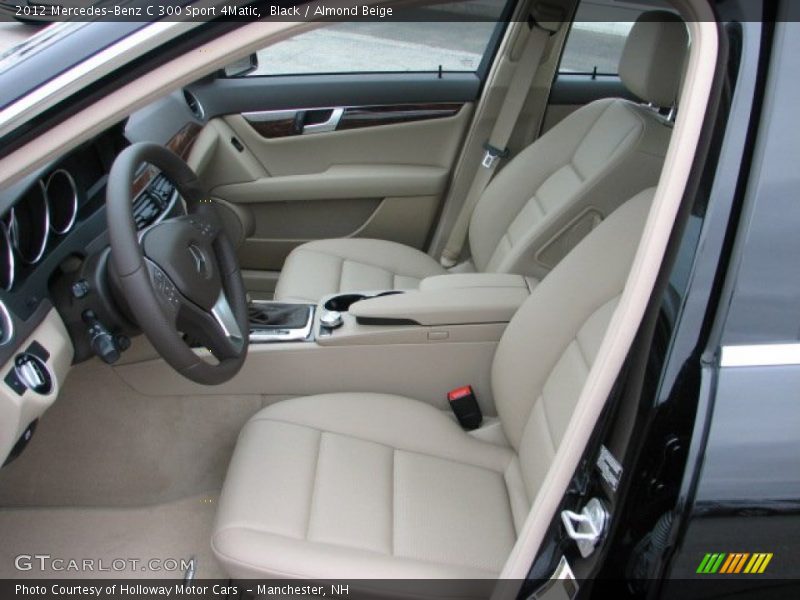 Black / Almond Beige 2012 Mercedes-Benz C 300 Sport 4Matic