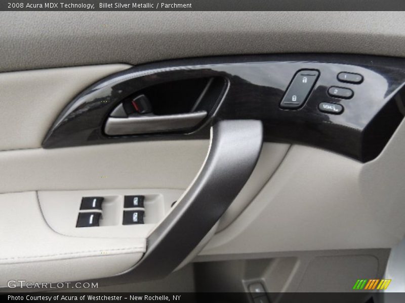 Billet Silver Metallic / Parchment 2008 Acura MDX Technology