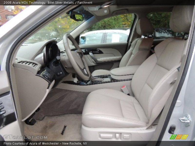 Billet Silver Metallic / Parchment 2008 Acura MDX Technology