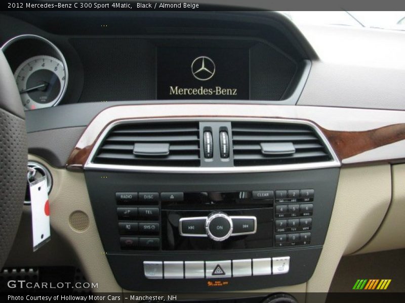 Black / Almond Beige 2012 Mercedes-Benz C 300 Sport 4Matic