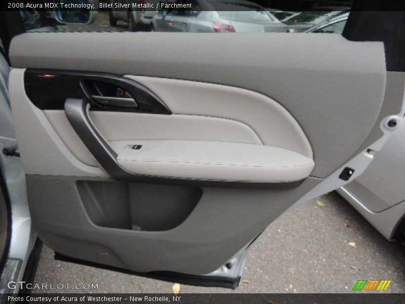 Billet Silver Metallic / Parchment 2008 Acura MDX Technology