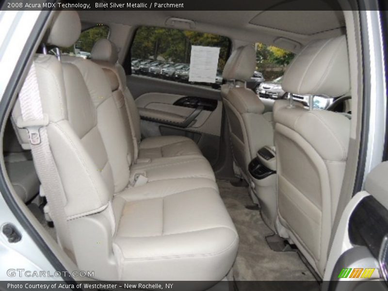 Billet Silver Metallic / Parchment 2008 Acura MDX Technology