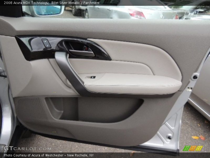 Billet Silver Metallic / Parchment 2008 Acura MDX Technology