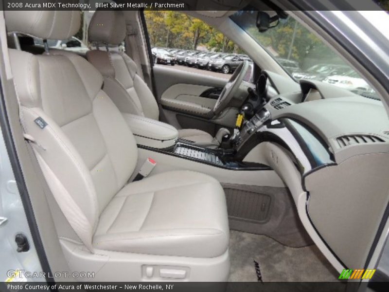 Billet Silver Metallic / Parchment 2008 Acura MDX Technology