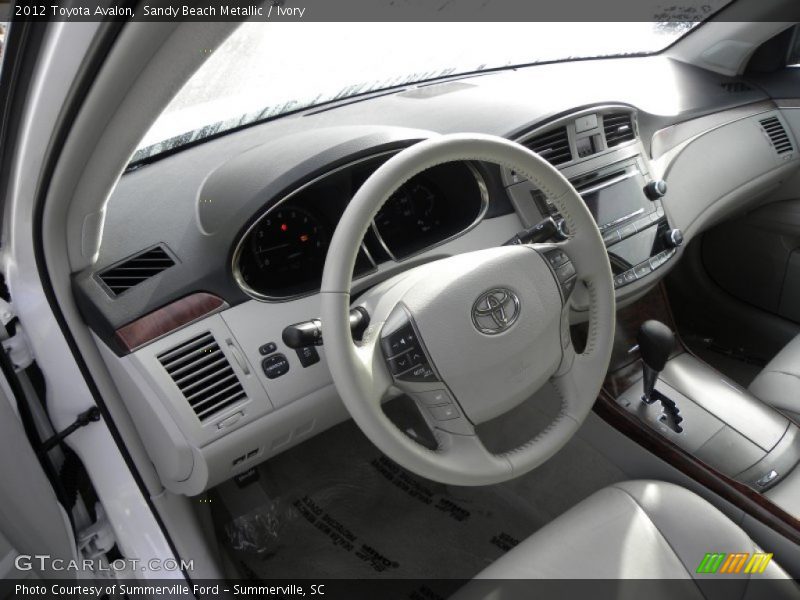 Sandy Beach Metallic / Ivory 2012 Toyota Avalon