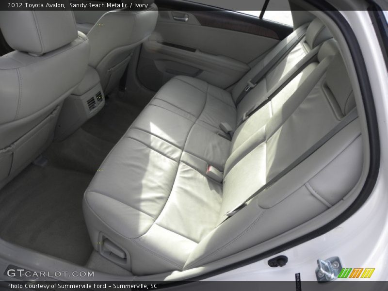 Sandy Beach Metallic / Ivory 2012 Toyota Avalon