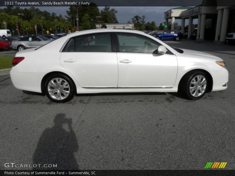 Sandy Beach Metallic / Ivory 2012 Toyota Avalon